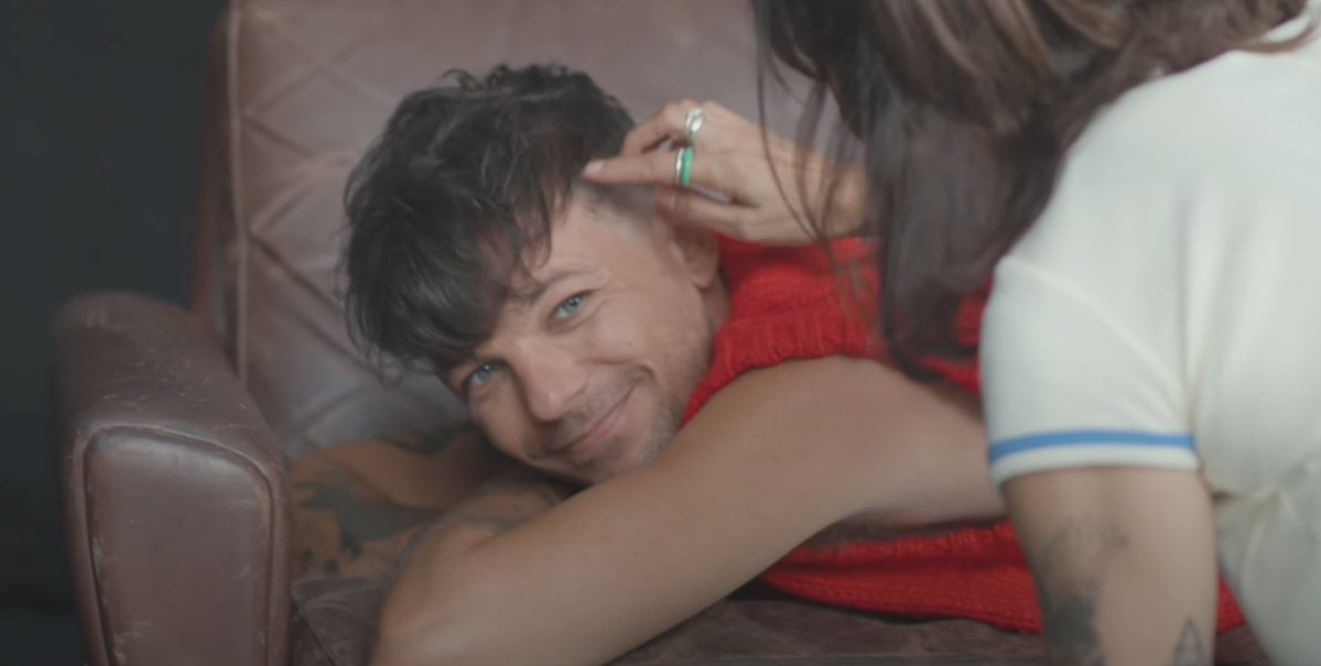 Louis for Rolling Stone UK, behind the scenes!