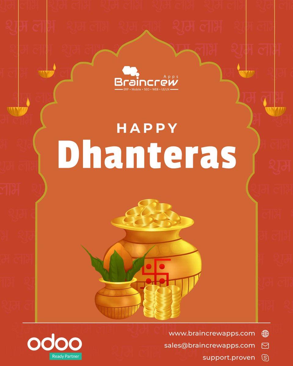 braincrewapps's tweet image. 🪔 This Dhanteras, bring prosperity to your business with smarter automation! ✨ Upgrade your workflows, boost efficiency, and celebrate success with Braincrew Apps. 💼💡 

#BraincrewApps #Dhanteras2025 #HappyDhanteras #BusinessAutomation #SmartBusinessSolutions