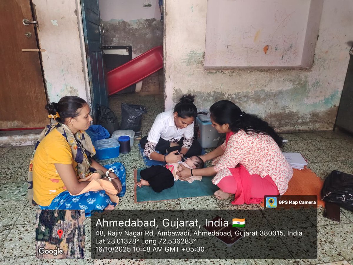 dsbccAmc's tweet image. રાજીવનગર વિભાગ 3 ખાતે મમતા દિવસનુ આયોજન
ન્યુ અંબાવાડી UPHC, અમદાવાદ મ્યુનિસિપલ કોર્પોરેશન આરોગ્ય વિભાગ
· ગર્ભવતી માતાઓની તપાસ
· પોષણ અને આરોગ્ય માર્ગદર્શન
· માતા-બાળ આરોગ્ય પ્રત્યે AMC ની પ્રતિબદ્ધતા
#AMC #MamtaDiwas #MaternalHealth #UPHC #PublicHealth #Ahmedabad