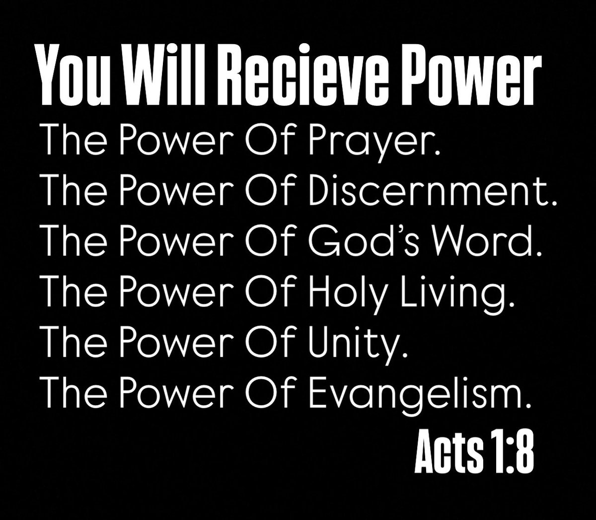 We have been given POWER!

The evil permeating our world today is far too pervasive and coordinated to be dismissed as mere isolated errors by a few misguided individuals. As Ephesians 6:12 reminds us, “For we do not wrestle against flesh and blood, but against the rulers,