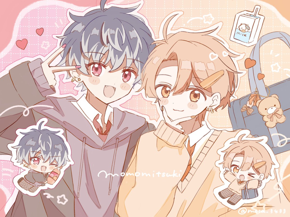 ももみつ〜〜🍑🍊🗒️✒️