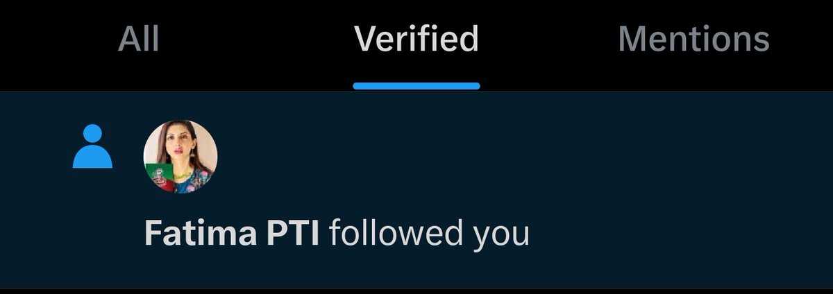 Fatima PTI tweet media