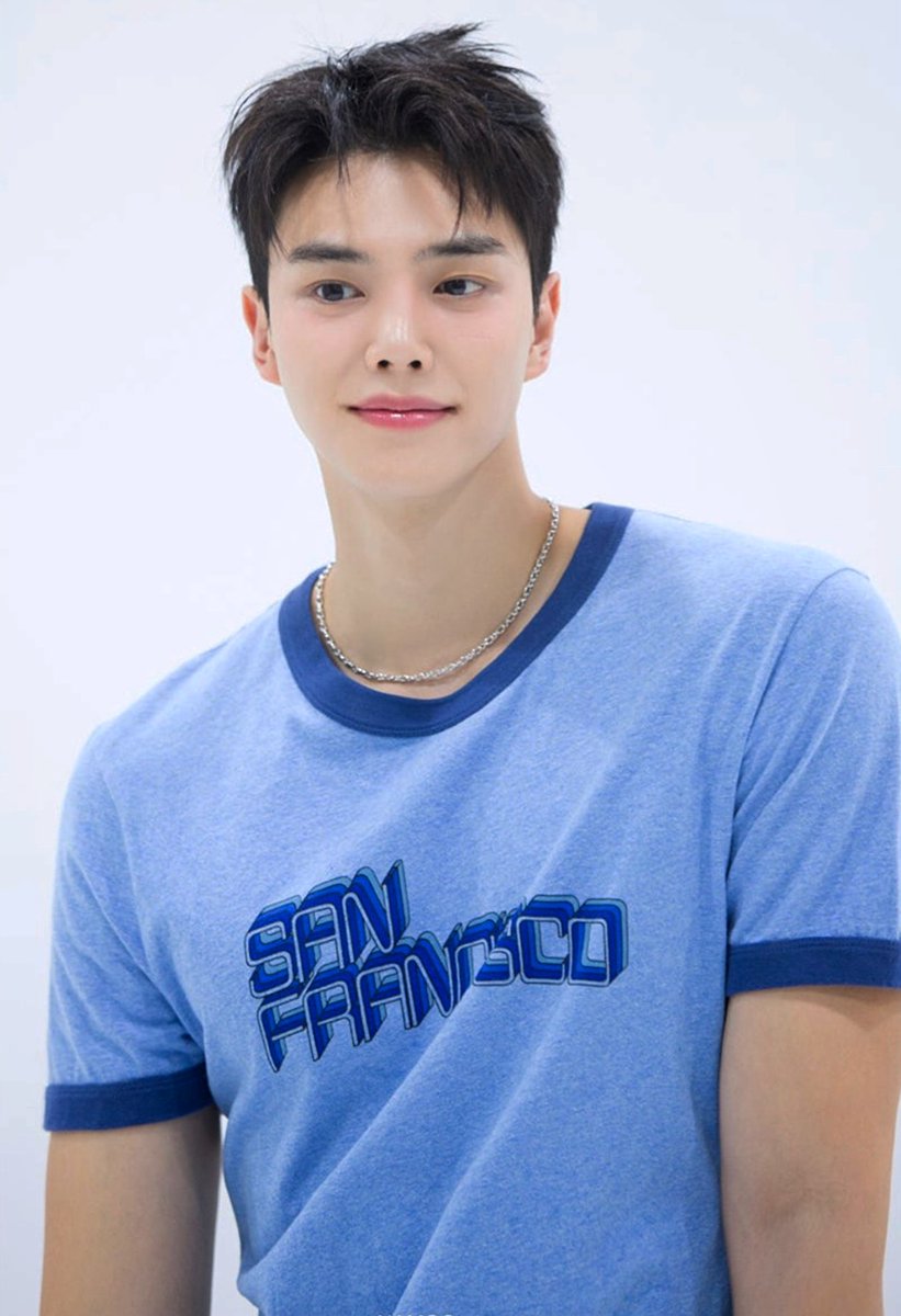 short hair suits him so much he looks so fresh