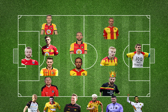 💻 We put our FINEST graphic designers on the case to draw up Lawless' Thistle Teammate XI.

🪄 The Little Magician chose himself out wide on the right!

⏪ How many of these faces from the past would you love to see back at Firhill?