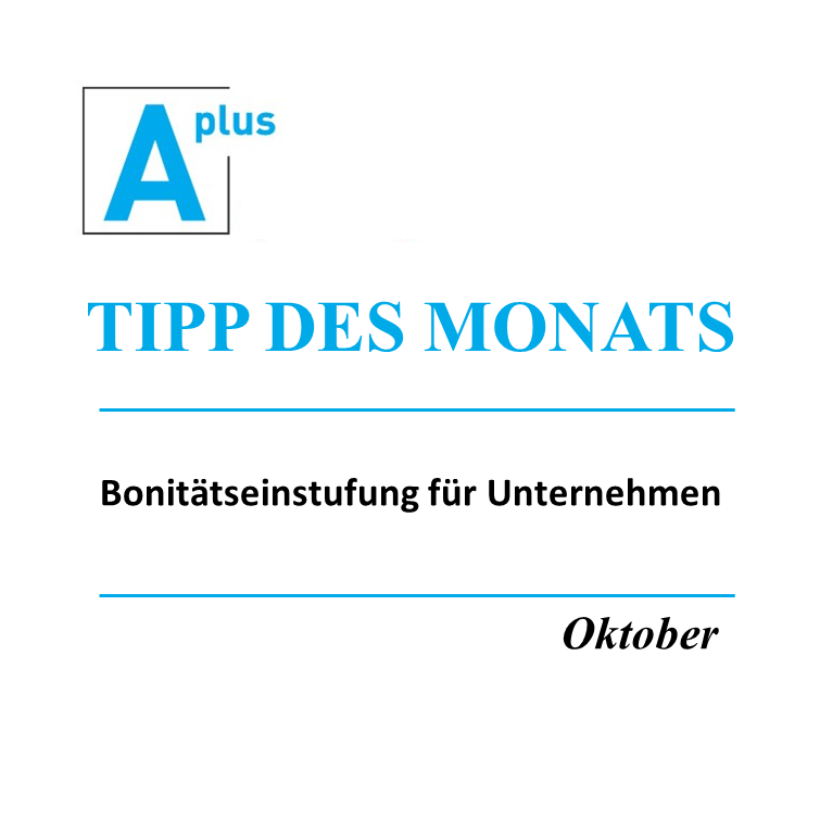 aplus_berater's tweet photo. Die Deutsche Bundesbank bietet eine gebührenfreie Bonitätsanalyse für Unternehmen an.

Bei eigenen Zweifeln zur besten Bonität, sollte dies daher gut überlegt sein.

=> Zum aktuellen Aplus-Tipp des Monats mit alternativen Möglichkeiten für interne Zwecke
https://t.co/IvYb2T4EMu https://t.co/U7LaySuHZJ