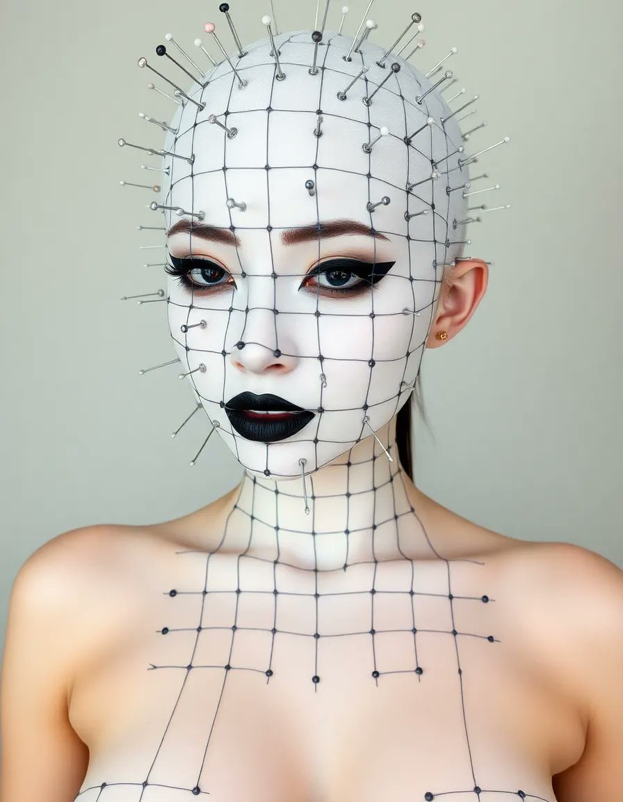 Sakura1Cosplay's tweet photo. #pinheadcosplay. Princess of #Cosplay final look for #pinhead #hellraiser. Ok, i need to see this film. I didn't shave off my hair. it's a bald cap. Doing horror characters for build up to halloween. Whose next?
#thursdayvibes
#halloweencosplay #halloweencostumes #cosplayergirls https://t.co/QKzeyrCQPD