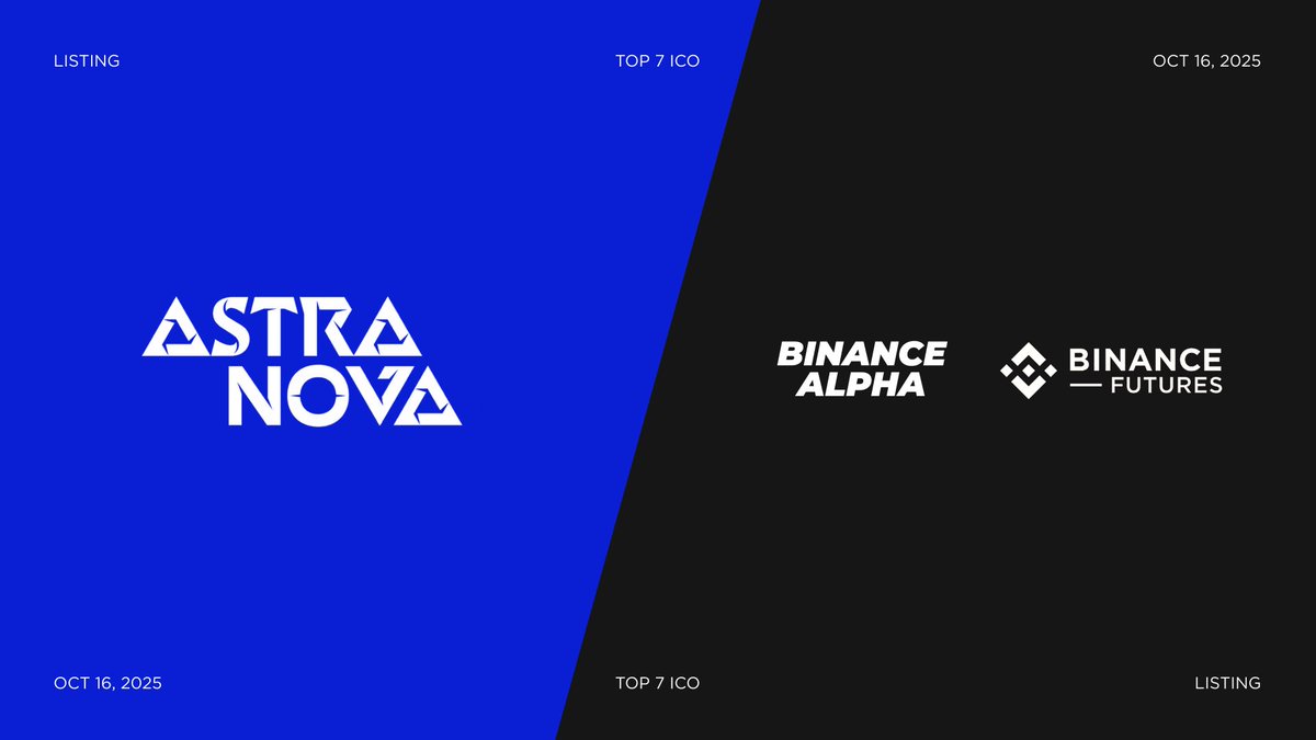 Astra Nova [RVV] will be listed on Binance Alpha and Binance Futures on Oct  18 @Astra__Nova $RVV will conduct initial listing on #BinanceAlpha on  October 18, at 13:00 UTC. Meanwhile, @BinanceFutures will