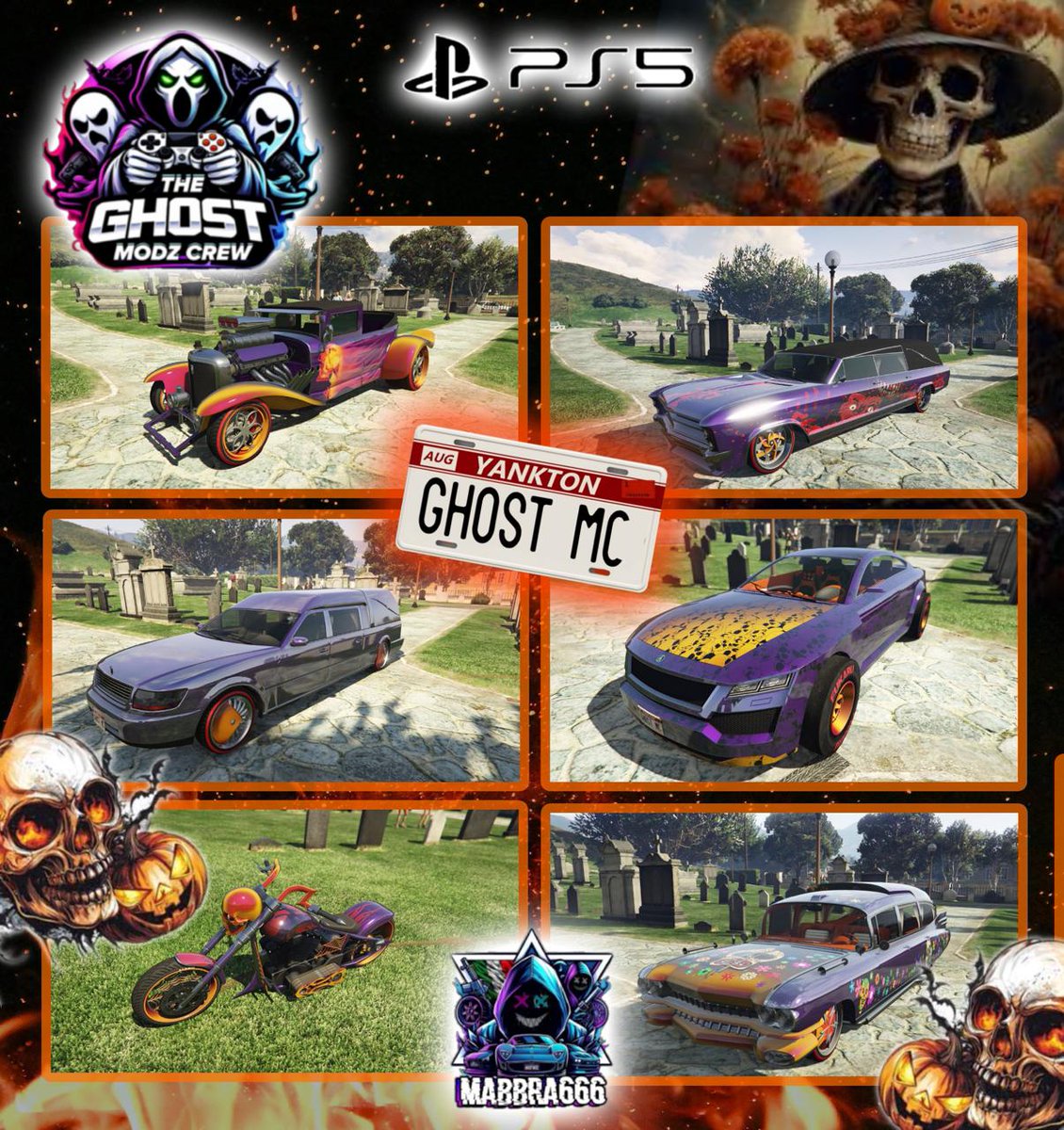 Mabbra666's tweet photo. Halloween by Ghost Modz for the Community!
🎃SAVE THE DATES🎃
🗓️20/10 ⏰9 P.M.🇮🇹
🧟♂️Fränken Stange & Revolter
🗓️21/10 ⏰9 P.M.🇮🇹
🧟♂️Lurcher & Romero
🗓️27/10 ⏰9 P.M.🇮🇹
🧟♂️Brigham & Sanctus
#GTA #GTAONLINE #GTACOMMUNITY #HALLOWEEN2025 #GC2F #PS5 https://t.co/odloJzFpjh