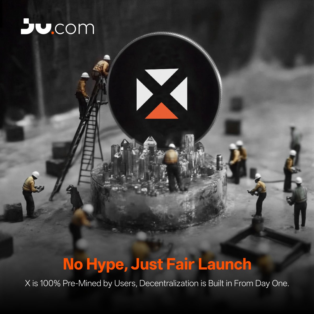 🚀 Fair launch, more than a slogan.

X is 100% user-mined, built on transparency, trust, and true decentralization from day one.

No team allocation. No hidden deals.

#Jucom #xBrokers $X
