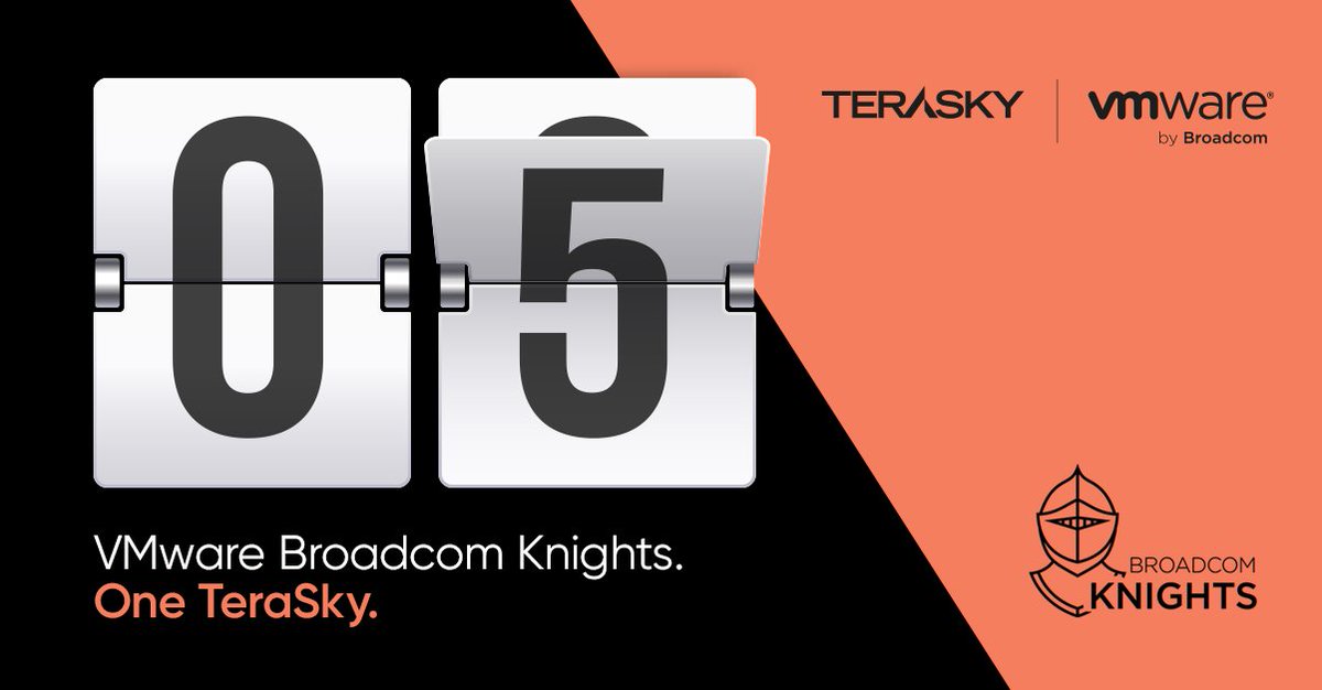 We’ve got five Broadcom Software Knights — and we’re just getting started.

Every tech company says they’re the best. Few can back it up.

Broadcom’s Knight title isn’t handed out — it’s earned.

It’s proof of mastery across VMware Cloud Foundation, vSAN, automation, and