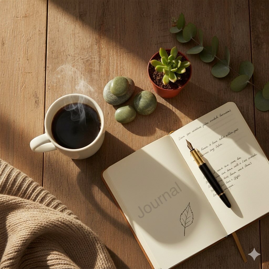 heysaifio's tweet image. ☀️ Morning ritual:
coffee ☕ + journaling ✍️ + reflection 🌿
That’s why I designed this clean & aesthetic Notion Journal.
It’s not just a template — it’s a daily practice to:
> Reset your mind
> Track your feelings
> Build mindful habits