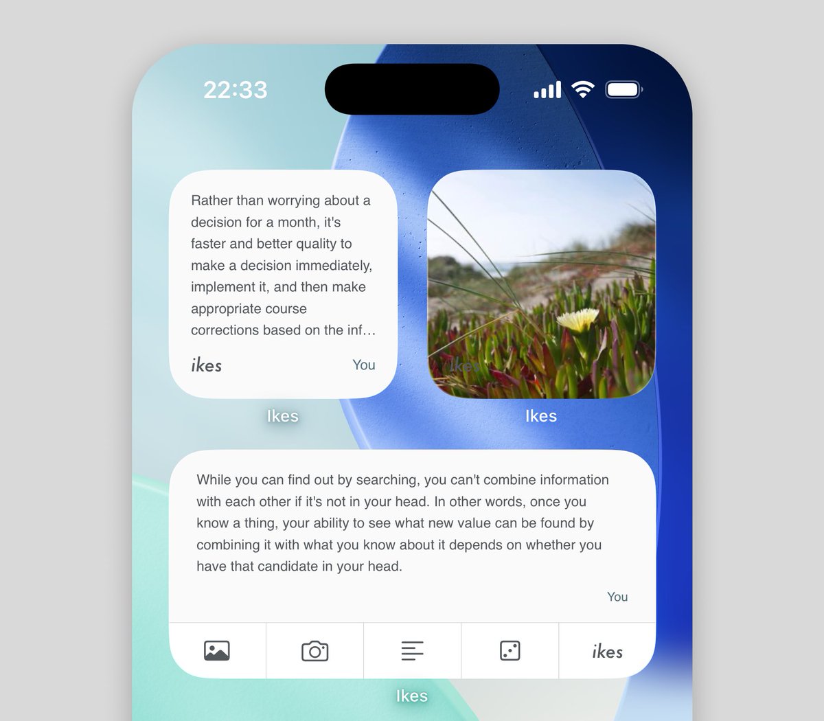 Fixed the following bugs in Ikes Widget. Sorry for keeping you waiting so long.
- Content not showing up in the widget
- Ideas opened from the widget not displaying properly in the app