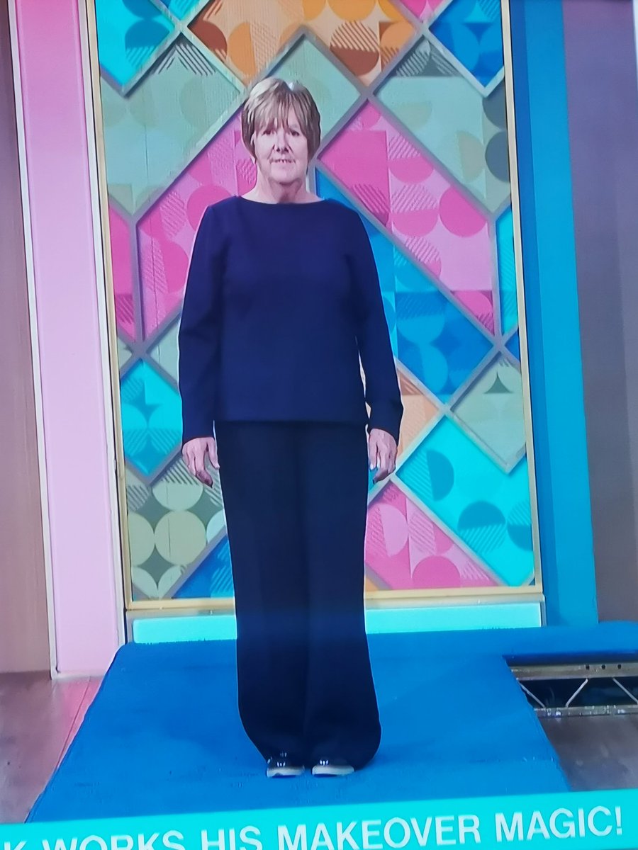 paulveness1974's tweet image. I've never seen a Gok makeover where he's actually aged someone 30 years.. Bernie looks horrified, but was clearly being polite with the "I Love it" comment.. He face says otherwise.. 😂 😂 #ThisMorning #Gok #Makeover #ITV