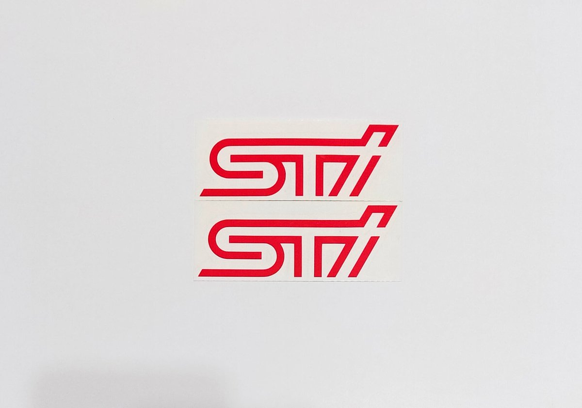 hide_spec_c's tweet image. ステッカー完成しました。
STIドライカーボンリヤスポイラーサイド用 STI 赤
ピッタリフィットします😊
#デカール工房HIDE
#dshデカール工房hide
#ステッカー
#ステッカー自作
2分前