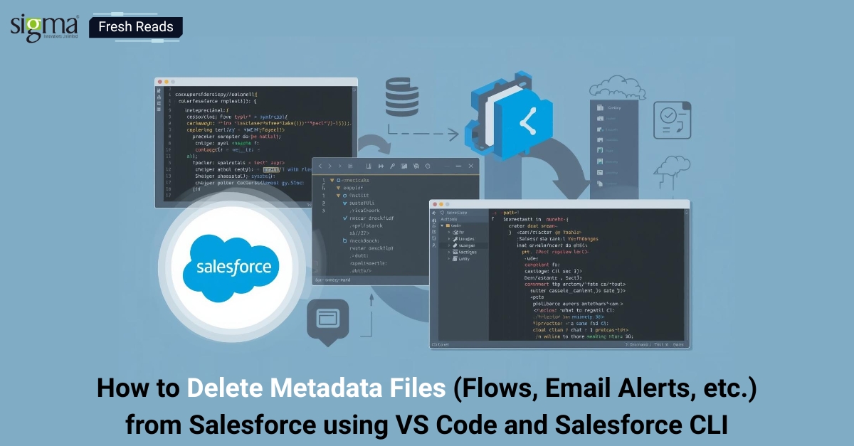 sigmainfo's tweet image. Think deleting Flows from Salesforce Setup is enough? 

Your org (and repo) might say otherwise!
Learn how to truly remove metadata using VS Code + Salesforce CLI.

Stay clean, synced &amp;amp; sane: tinyurl.com/mry89727

#SalesforceDev #SalesforceTips #DevOps #VSCode #SFD