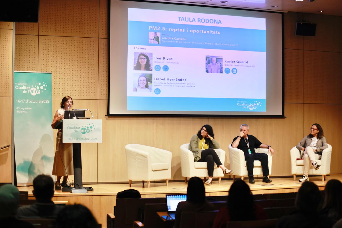 Congrés de Qualitat de l'Aire tweet media