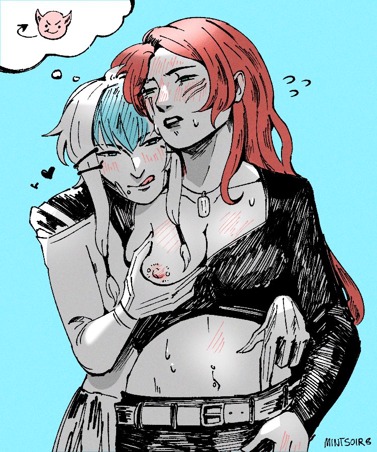 glintstones's tweet photo. [warframe, aoi/neci] like omg https://t.co/5vb6LjizhN