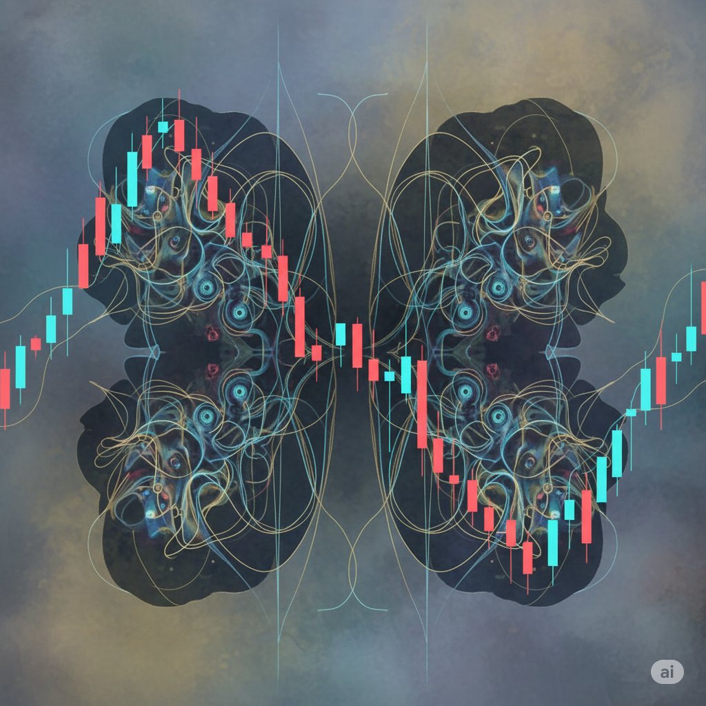 The chart is a Rorschach test for your own biases. The bull sees a cup and handle. The bear sees a head and shoulders. The philosopher sees a portrait of collective human anxiety and greed. #Trading #Psychology