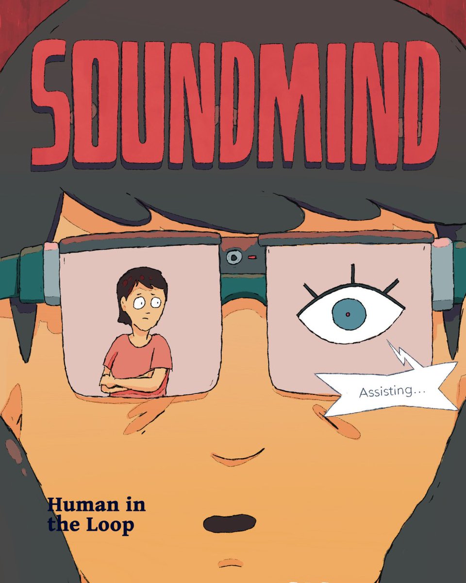 DigiFuturesLab's tweet image. When does help become control? Latest #HumanintheLoop comic 'Soundmind' out now!
Meet Priya, a visually impaired food vlogger whose AI headset begins to filter discomfort & reshape her reality.
🔗 loop.digitalfutureslab.in/stories/soundm…
💭 Panel on AI, care & consent coming up soon!
