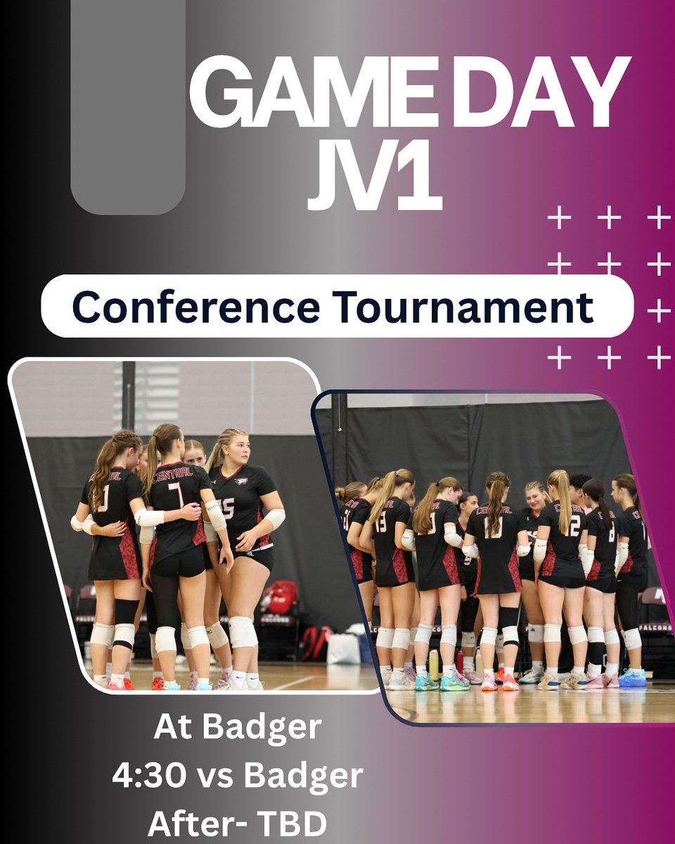 Game Day for JV1!
They are at Badger for the SLC Conference Tournament.
First round at 4:30 vs Badger
After TBD