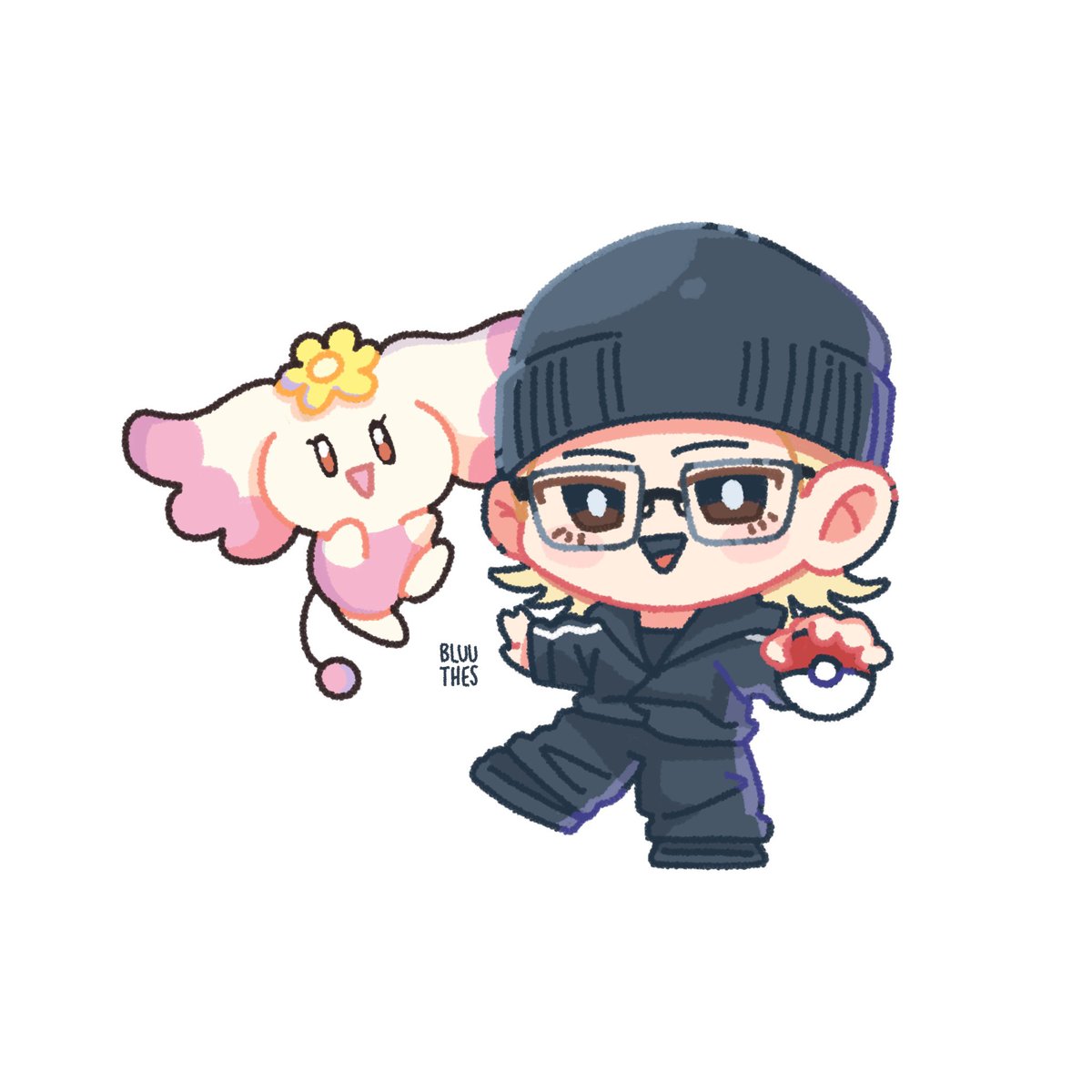 pokemon trainer 

#bluuthes #ateezfanart
#에이티즈