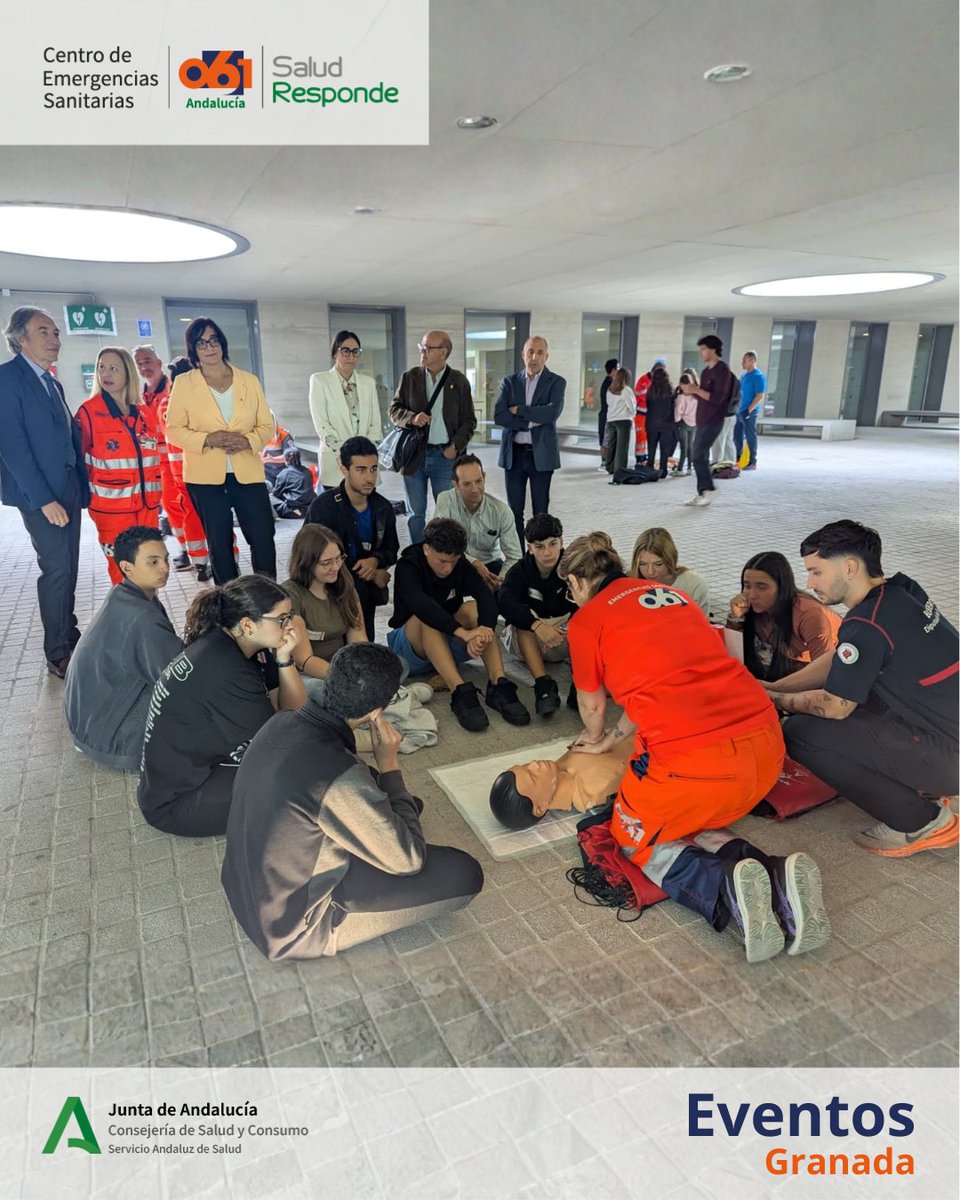 🫀 Eventos | Las provincias andaluzas se vuelcan en esta mañana del 16 de octubre en la adaptación de espacios para el correcto desarrollo de los #CardioMaratones061 en el Día Europeo de la Concienciación ante la Parada Cardíaca.