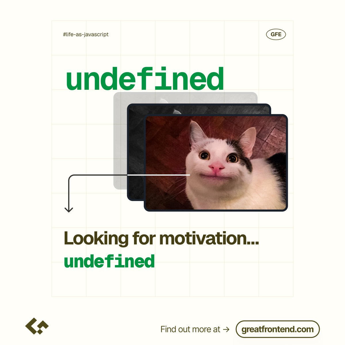 greatfrontend's tweet image. JavaScript didn’t just teach us to code; it taught us life.

Undefined motivation. NaN sleep. Endless callbacks. Broken promises.
Yet somehow… it still works. 😭

#JavaScript #Frontend #GreatFrontEnd #WebDevelopment