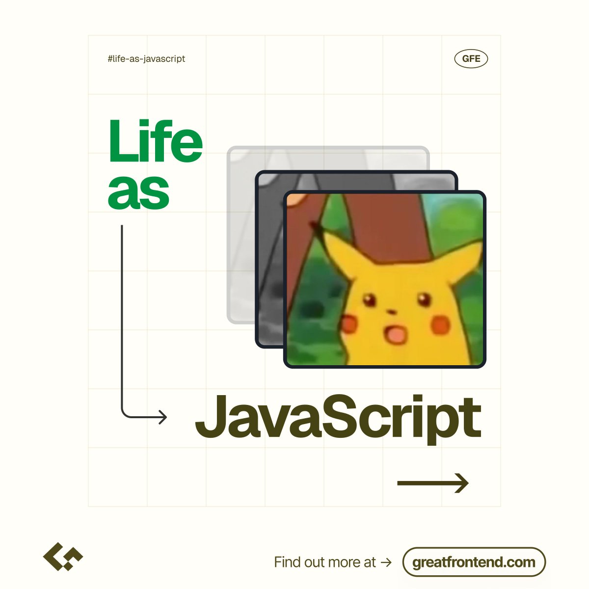 greatfrontend's tweet image. JavaScript didn’t just teach us to code; it taught us life.

Undefined motivation. NaN sleep. Endless callbacks. Broken promises.
Yet somehow… it still works. 😭

#JavaScript #Frontend #GreatFrontEnd #WebDevelopment
