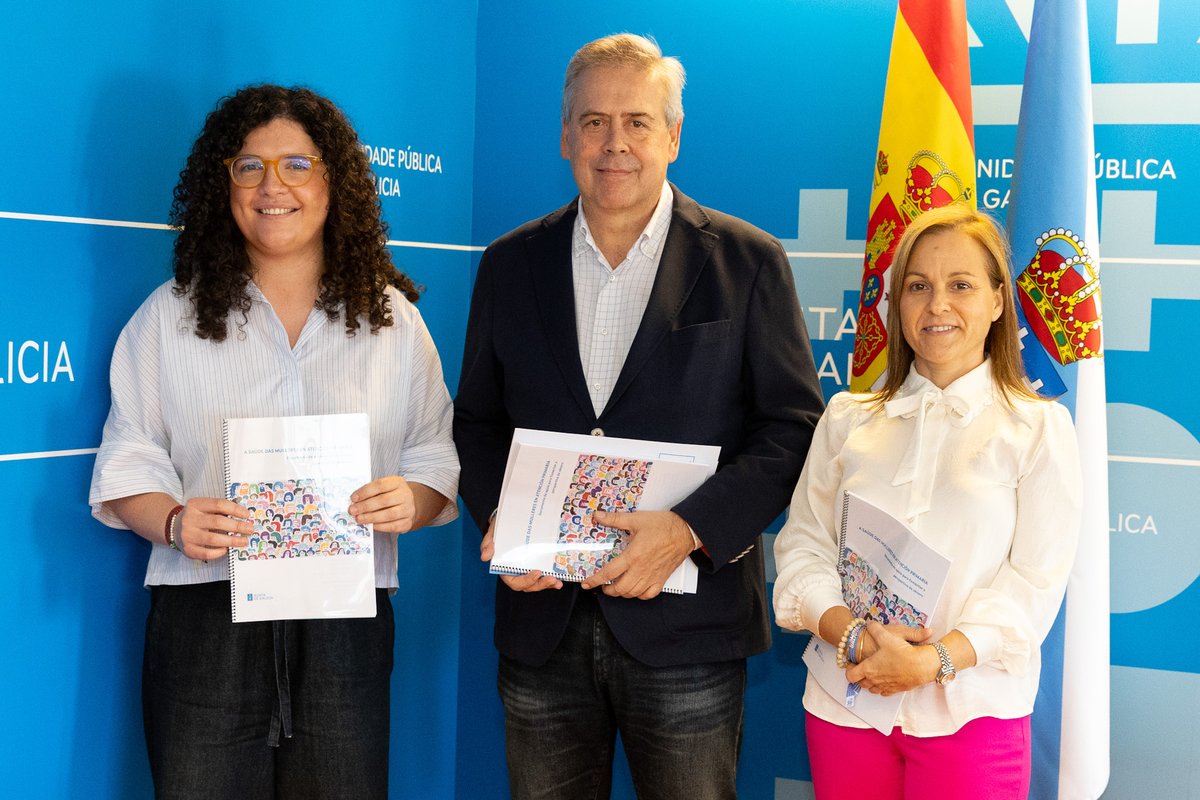 📕 Presentamos unha guía que reforza a perspectiva de xénero na atención primaria

♀️ Téñense en conta as distintas etapas das mulleres para mellorar a súa saúde

ℹ️ xunta.gal/notas-de-prens…