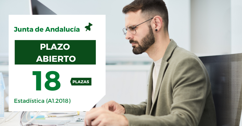 🔔 ¡Plazo abierto para las 18 plazas de Estadística (A1.2018) de la Junta de Andalucía!

📅 El plazo de solicitud está abierto hasta el 28 de octubre de 2025

👉 Más información en: mad.es/oposiciones/17…