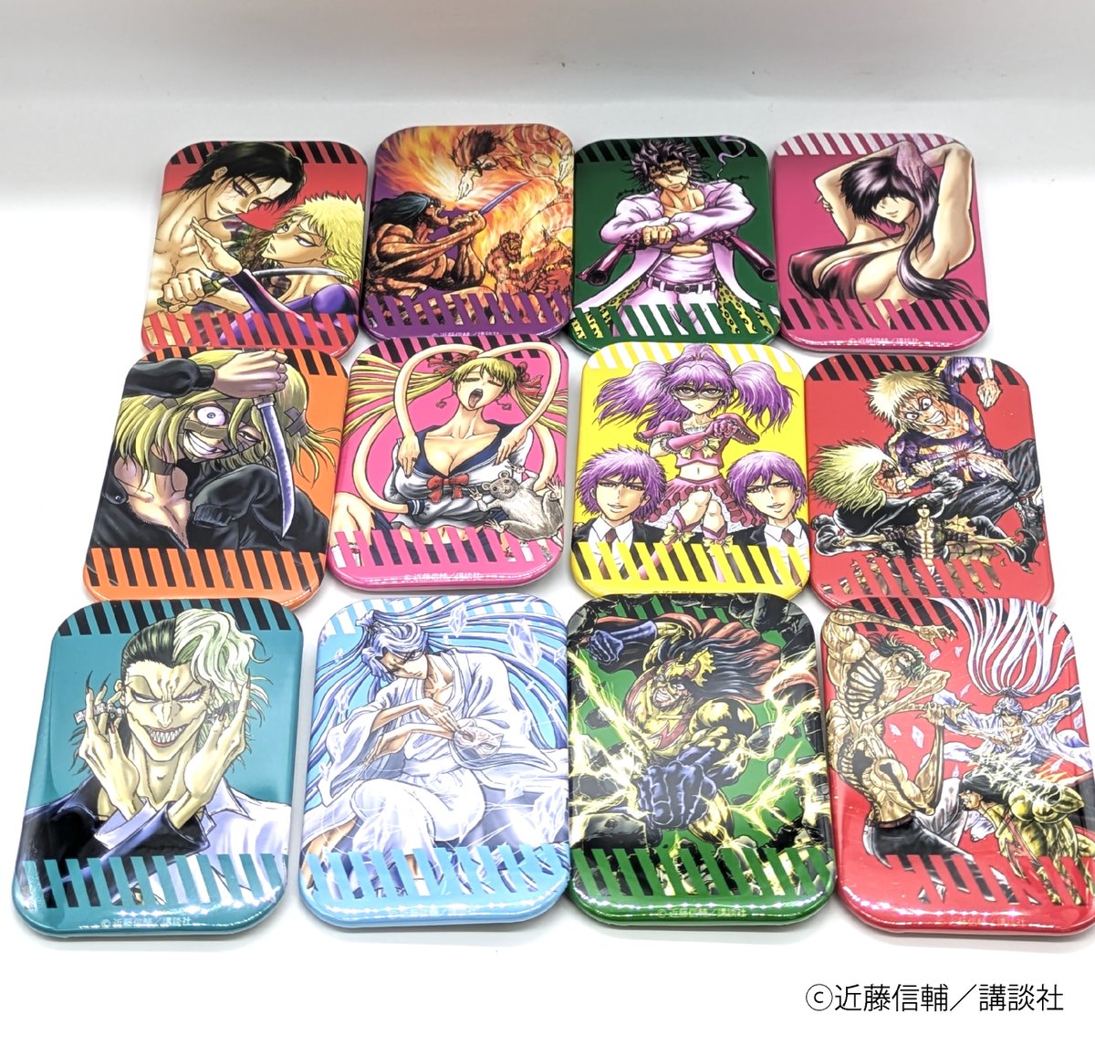 忍者と極道 大阪聖典祭 缶バッジ 忍者と極道 大阪聖典祭 缶バッジ 缶バッジ（破壊の八極道）（ランダム