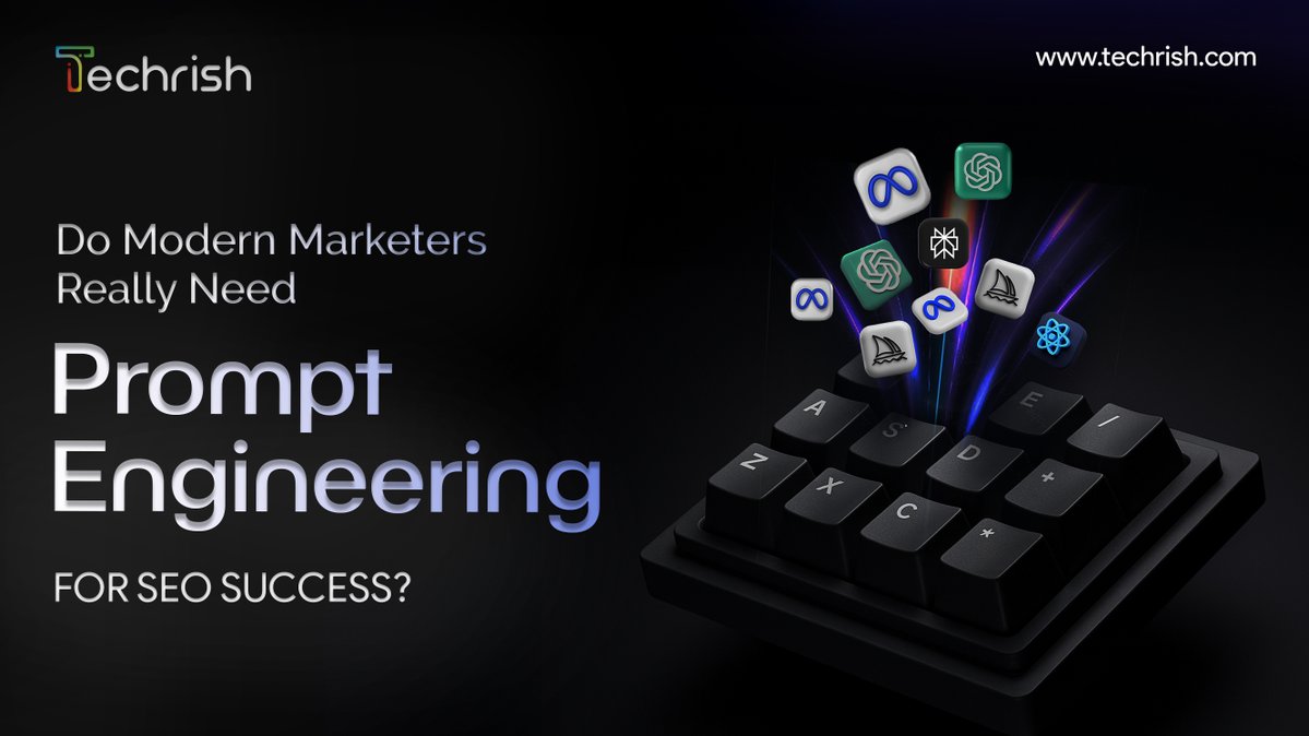 TechrishTeam's tweet image. Great SEO isn’t about using AI, it’s about using it intelligently.
The right prompts drive the right results
Prompt engineering = precision + performance.
How are you shaping your AI prompts?
Explore Now bit.ly/3J2tDjW
#SEO #AIContent #PromptEngineering #MarketingTip