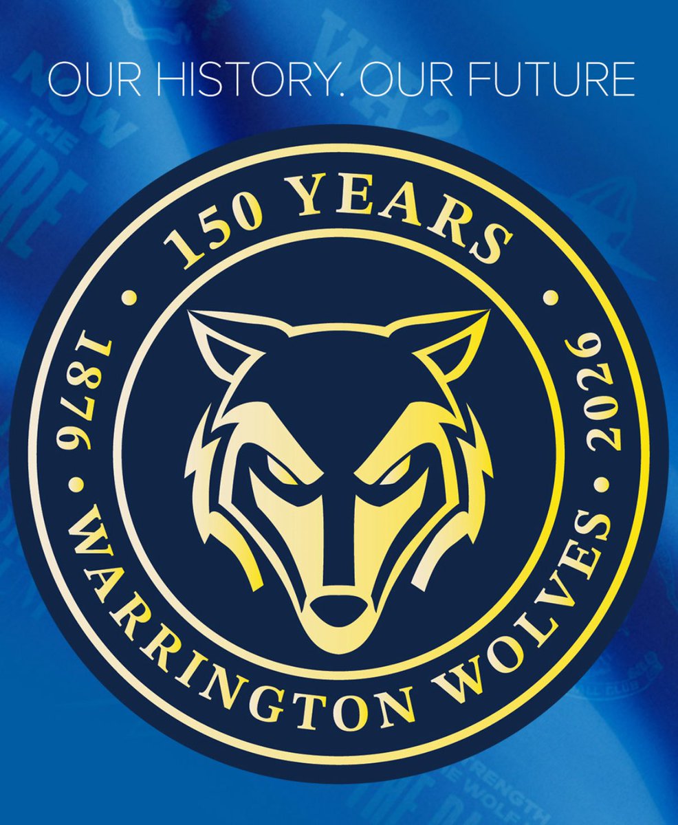 Noticed a few design flaws in the Warrington Wolves’ 150-year logo: off-centred text, uneven gold gradient, inconsistent spacing, and uneven borders. Small details, big difference. #DesignCritique #WarringtonWolves #LogoDesign