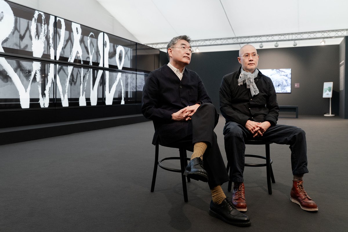 LGE_Global's tweet photo. Se Ok Suh’s ink abstraction comes alive on LG OLED TVs 🎨
We continue to inspire new forms of artistic expression through the integration of art and technology💡🌟
#LifesGood #SuhSeOk #FriezeLondon2025 #LGOLED #LGOLEDART
https://t.co/FzSSHlmSHo https://t.co/iuLZ8H8dQP