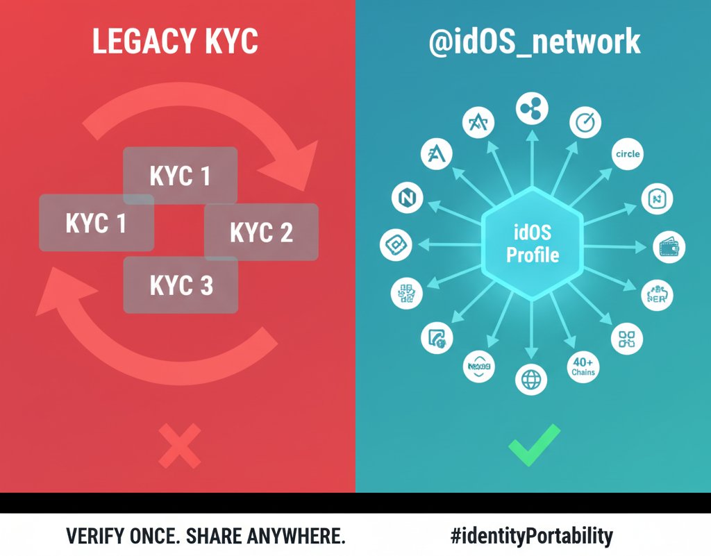 ThisFake139's tweet image. STOP WASTING TIME ON ENDLESS KYC. ✋

@idOS_network is finally building the MISSING IDENTITY LAYER for the Stablecoin Economy. This isn't just a Web3 gimmick; it's the critical infrastructure needed for digital money to integrate with the real world.

Here’s my quick deep-dive on…