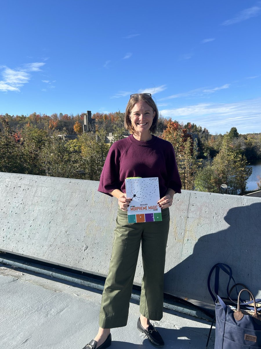 Yesterday, I taught 35 preservice teachers the magic of #morphology and how to teach morphology to students beginning in kindergarten through to high school!

No teacher should graduate from a Faculty of Education or Teachers College without knowledge of the curriculum