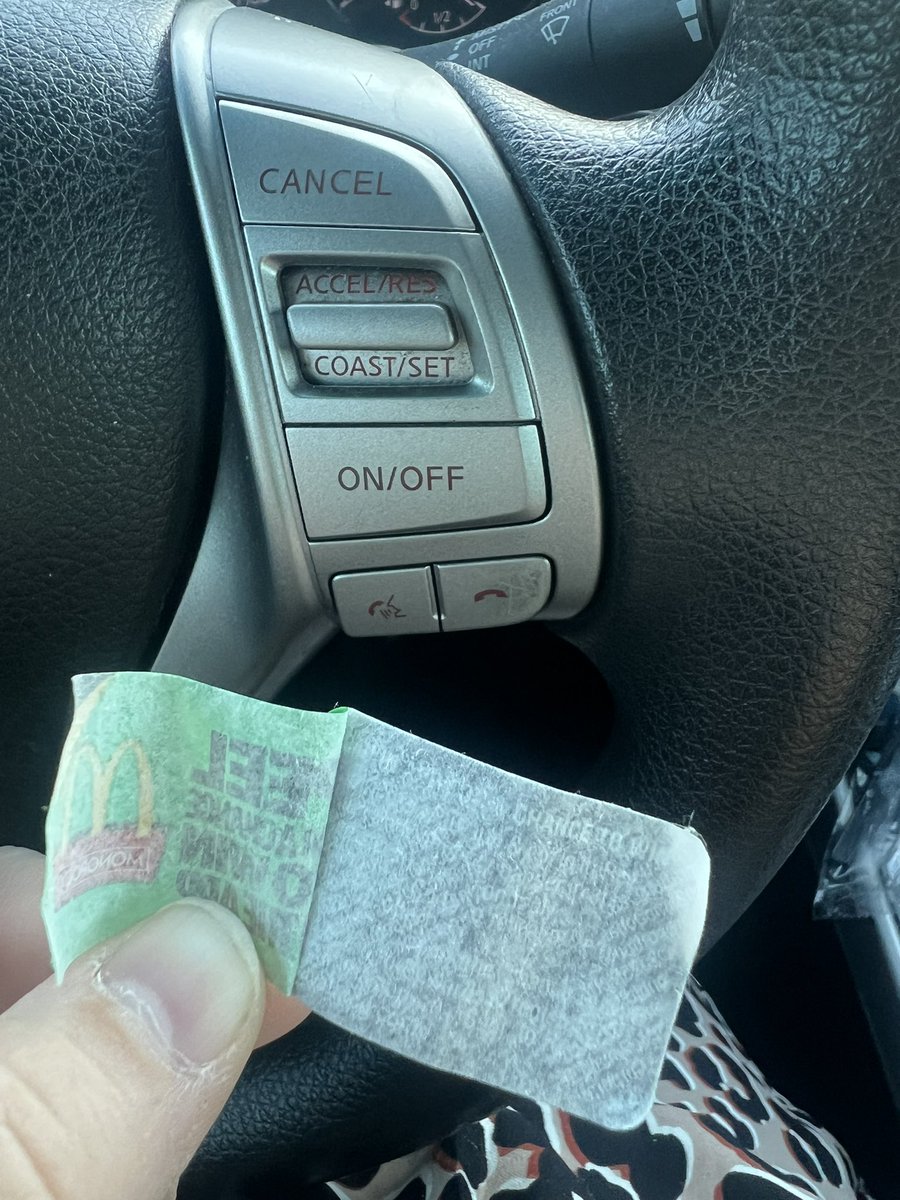 LexiVictoria1's tweet photo. @McDonalds what is this?! I go to peel off my monopoly piece and it’s flawed! Can I get a refund?! I only need one more piece! 😞 #mcdonalds https://t.co/Jv0FcGLiHU