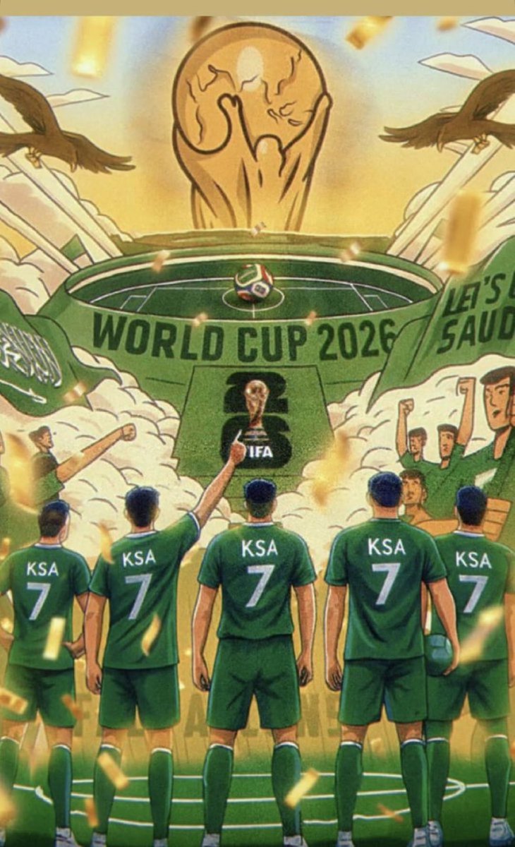 abo0o0odi's tweet photo. @Saudi_Airlines @SaudiNT الف مبروك التأهل لنهائيات كأس العالم … كلنا فخر 💚💚💚💚

#الأخضر_إلى_كأس_العالم_2026 

#السعودية_لنا_جونا https://t.co/EWt8Im7zAf