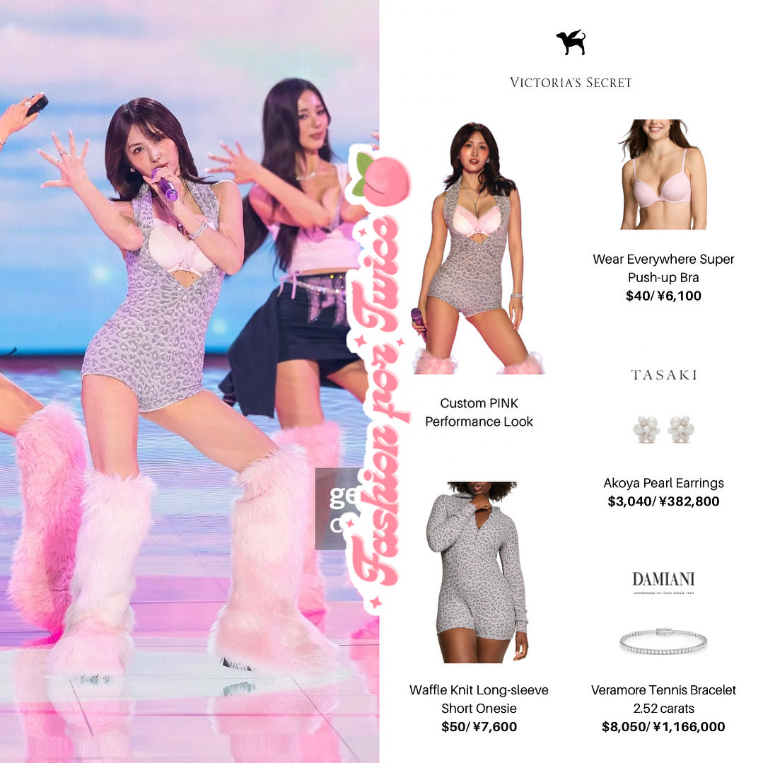 fashionfortwice's tweet image. #TWICE 
•251015• Victoria’s Secret 2025 Fashion Show Performance 🩷🪽

TWICE LIGHTS UP VSFS
#TWICExVictoriasSecret
#VSFashionShow
@JYPETWICE