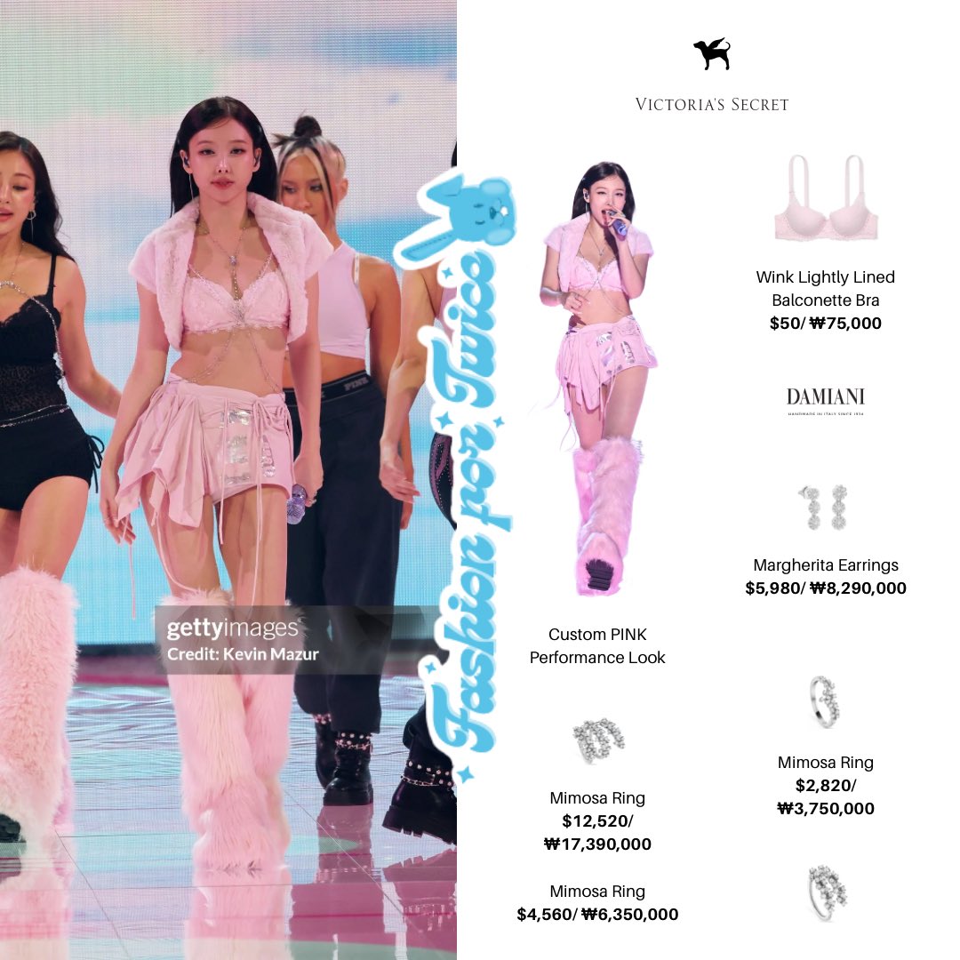 fashionfortwice's tweet image. #TWICE 
•251015• Victoria’s Secret 2025 Fashion Show Performance 🩷🪽

TWICE LIGHTS UP VSFS
#TWICExVictoriasSecret
#VSFashionShow
@JYPETWICE