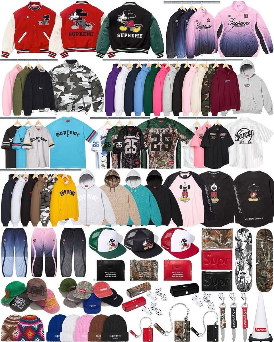 supreme x Number (N)ine 2名様無料代行🆓

応募条件
①フォロー
②本ポストをいいね&amp;リポスト♻️

期限は10/17(金) 21:00まで
当選発表はDMにて発表
10/17中に返信がない場合は繰上げ当選していきます！

普段はxで代行募集はしませんが今回のみ実施します。