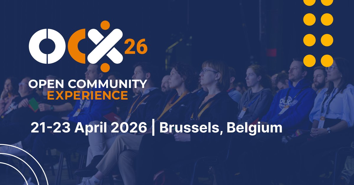EclipseJavaIDE's tweet image. At #OCX26, the Open Community for Tooling is the place to discover how open source is shaping the next wave of developer productivity.
Sponsoring @ocxconference puts your brand at the heart of this transformation: hubs.la/Q03GD-1p0