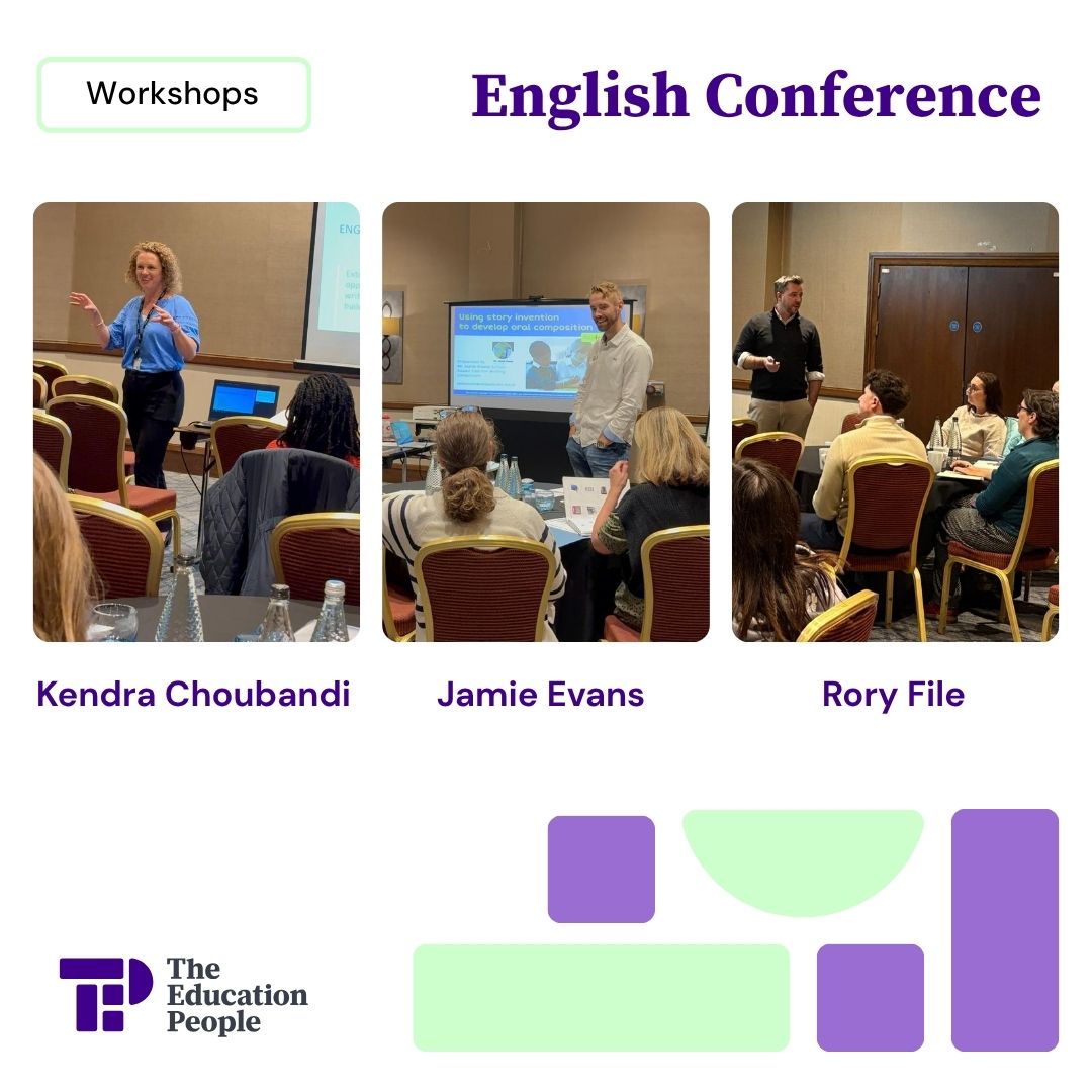 Delegates are diving into workshops!

✅ Kendra Choubandi explores ways to inspire purposeful extended writing.
✅ Jamie Evans shares how story invention builds oral composition.
✅ Rory File – Cultivating writing for pleasure through inclusive, culturally responsive practice.