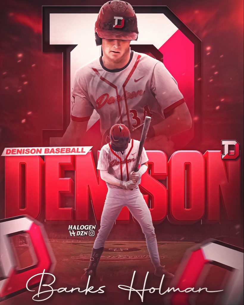 Banks Holman (@banksholman34) on Twitter photo Blessed and excited to announce my commitment to Denison University! I want to give thanks to the Lord above, my family, friends, coaches, and teammates. As well as the whole Denison staff for such an opportunity.
<a href="/PrimeTimeBSBLL/">Prime Time Baseball</a> <a href="/CBerset10/">Chris Berset</a> <a href="/jskaggs23/">John Skaggs</a> <a href="/rshiel3/">Ryan Shiel</a> <a href="/CoachLePera/">Danny LePera</a> Blessed and excited to announce my commitment to Denison University! I want to give thanks to the Lord above, my family, friends, coaches, and teammates. As well as the whole Denison staff for such an opportunity.
<a href="/PrimeTimeBSBLL/">Prime Time Baseball</a> <a href="/CBerset10/">Chris Berset</a> <a href="/jskaggs23/">John Skaggs</a> <a href="/rshiel3/">Ryan Shiel</a> <a href="/CoachLePera/">Danny LePera</a>