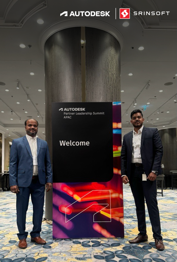 AECO Day at the Autodesk Partner Leadership Summit APAC was packed with insights, ideas, and inspiration.

Our team joined industry leaders to explore what’s next for AECO—driving innovation through collaboration and technology. 

#srinsoft #AECOday #AutodeskAPAC #Summit