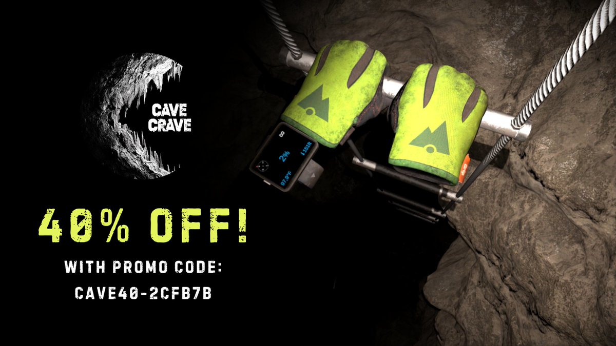🔦Hey Spelunkers!⛏️ 40% off Cave Crave! Grab Promo Code: CAVE40-2CFB7B
Offer ends on October 23rd, don't be late!
meta.com/en-gb/experien…
