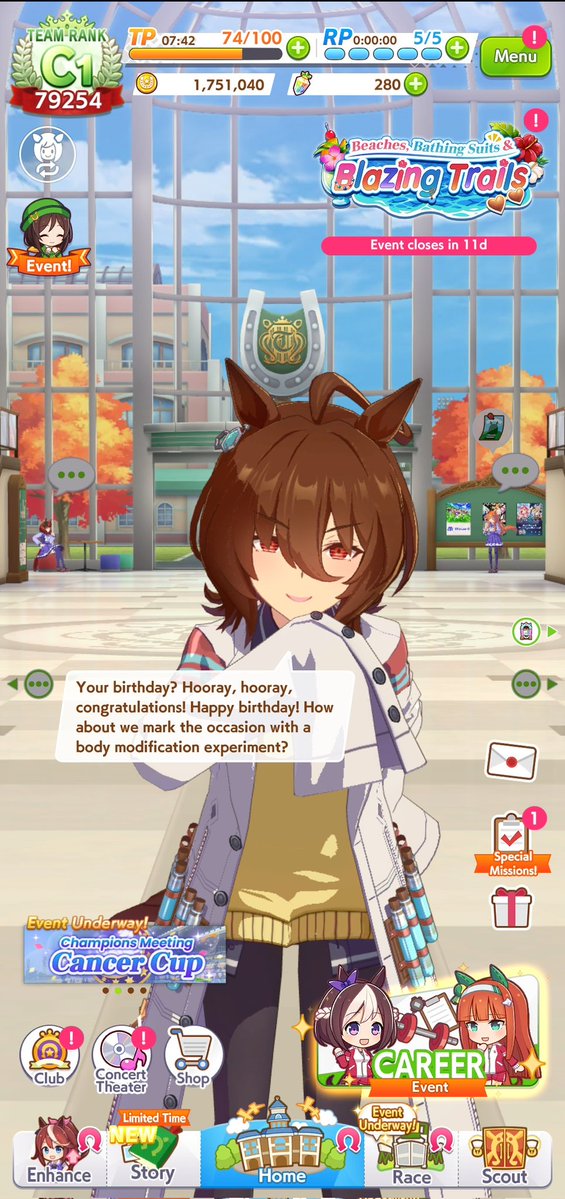 Thank you Agnes Tachyon🥹