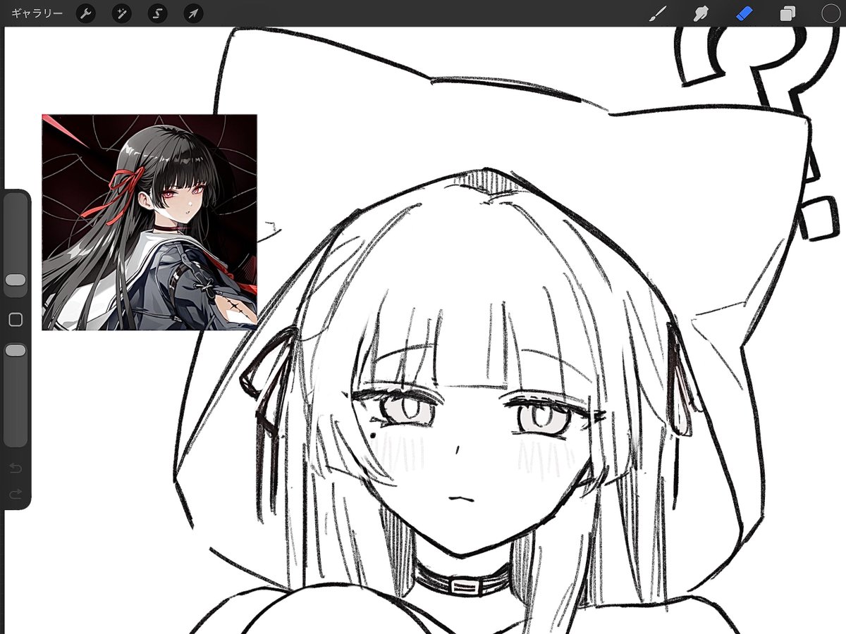 千咲描きます