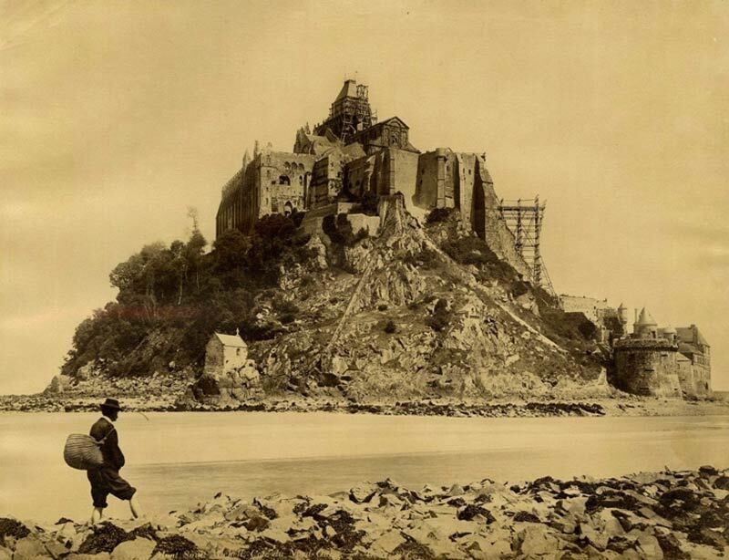 Le Mont Saint-Michel , 1895.