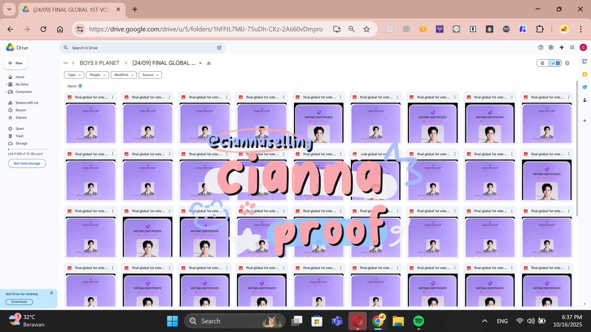 cianna selling kpop votes tweet media